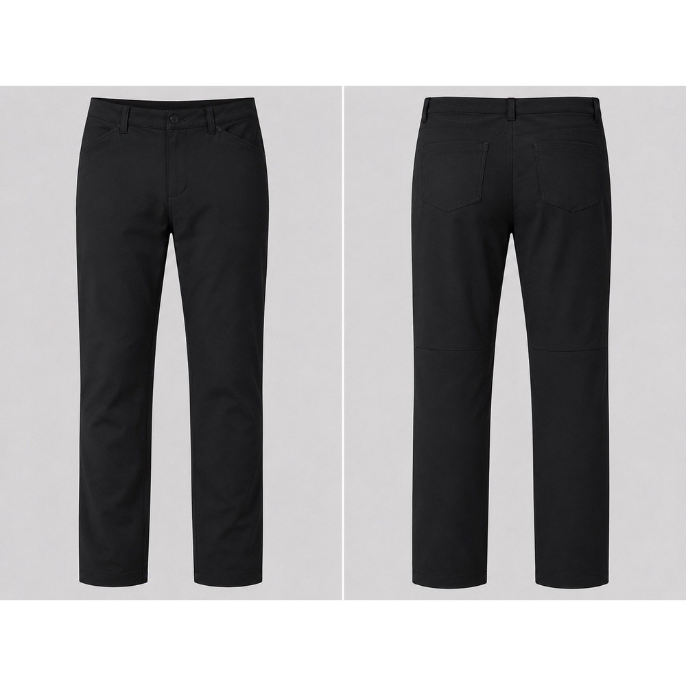 Lululemon ABC Chino Pants Mens 30 black Regular Stretch Travel LM5552S golf